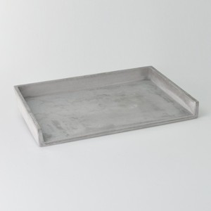 Plateau de service alimentaire rond en métal chromé pour la cuisine - Product Image 4