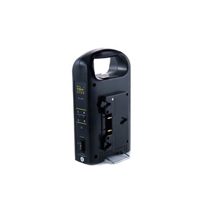 Rolux RL-2KA attacco oro 2 canali doppio caricabatteria Anton Bauer AC/DC 12W connessione Desktop presa AU/EU/US per fotocamera - Product Image 2