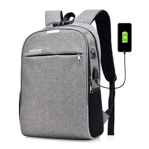Mochila Personalizada para Computadora Portátil de 15.6 Pulgadas y 17 Pulgadas, Negra, Impermeable, con Puerto USB y Candado Codificado para Hombre - Product Image 4