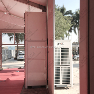 Yeni kullanılan 30 HP ticari endüstriyel klima 24 Ton açık depo otel soğutma R410A AC gaz Saso sertifikalı
