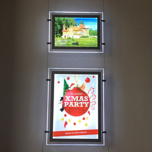 Nuevo diseño ferrocarril colgando de la ventana de la tienda pantalla accesorios <span class=keywords><strong>inmobiliaria</strong></span> signo marco - Product Image 1
