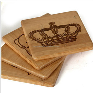 แฟนซีราคาถูกไม้รถไฟเหาะเครื่องดื่ม/ชากาแฟเบียร์ถ้วยเสื่อขายส่ง - Product Image 6