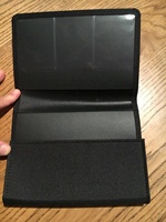 Portafolio de PU para coche, organizador de piezas de repuesto, carpeta manual, soporte para documentos