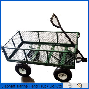 Offre Spéciale robuste maille en métal chariot de jardin chariot de jardin - Product Image 2
