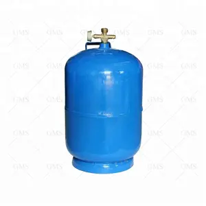 12.5 kg lpg gas cilinder/lpg gas tank/gas opslag met klep