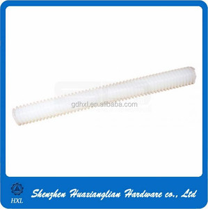 M6 M8 M10 M12 M16 M18 M25 trắng đen nylon nhựa threaded rod - Product Image 5