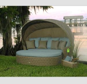 เฟอร์นิเจอร์หวายทอปรับเอนได้ระดับไฮเอนด์สำหรับสวนกลางแจ้ง - Product Image 1