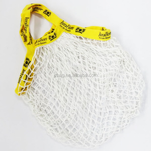 Factory Made Small Natural Color 100% Cotton Mesh <strong>Bag</strong> &amp; <strong>Net</strong> <strong>Bag</strong> - Product Image 3