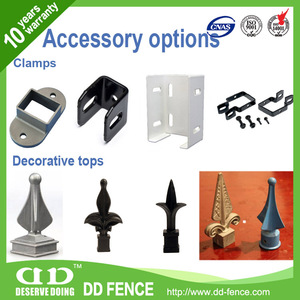 Clôtures en <span class=keywords><strong>fer</strong></span> <span class=keywords><strong>forgé</strong></span> bon marché, modèles de portails, panneaux de clôture extérieurs - Product Image 6