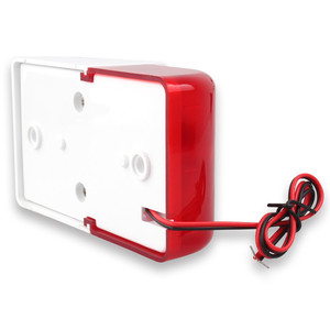 Có dây nhấp nháy Còi báo động bền 12V âm thanh báo động nhấp nháy ánh sáng màu đỏ âm thanh còi báo động an ninh nhà hệ thống báo động 115dB - Product Image 5