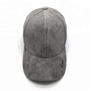 Topi Bisbol Kulit Imitasi Suede Kualitas Tinggi dengan Jahitan Warna Kontras - Product Image 2