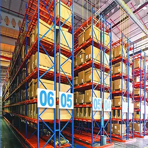 China Nanjing Fabriek Smalle Gangpad Pallet Rekken/Vna Pallet Rekken