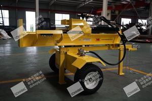 <span class=keywords><strong>Fendeuse</strong></span> de bûches à essence HUAHENG 37 tonnes, 15 CV, avec composant moteur central, garantie numérique de 12 mois, boule d'attelage de 2 pouces - Product Image 2