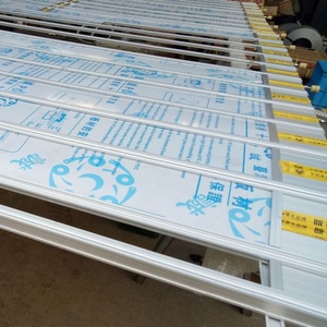 <span class=keywords><strong>Porte</strong></span> coulissante en polycarbonate, panneaux en PVC durables, portes pliantes accordéon en plastique personnalisées, transparentes et modernes - Product Image 3