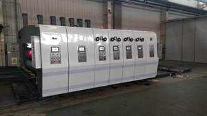 Tự Động Độ Nét Cao <span class=keywords><strong>Flexo</strong></span> In Khía Quay Die Cắt Với Stacker Máy - Product Image 5