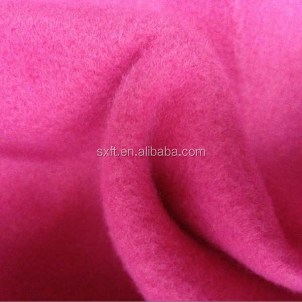100% полиэфирная трикотажная махровая высококачественная ткань флис для одежды
