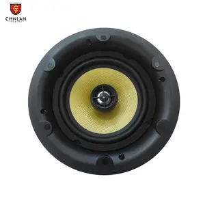 CS-65 Hotel sistem suara Audio rumah multi-kamar, Speaker langit-langit 2 arah 8 ohm 6.5 inci 30w 60w