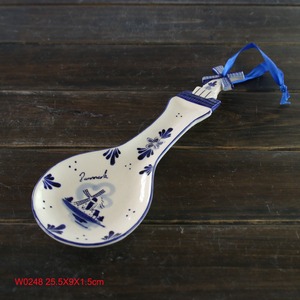 Delft bleu en céramique peint <span class=keywords><strong>à</strong></span> <span class=keywords><strong>la</strong></span> main <span class=keywords><strong>cuillère</strong></span> porte-<span class=keywords><strong>fromage</strong></span> - Product Image 5