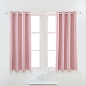 DaiRui Top seller tenda rosa per la ragazza <span class=keywords><strong>camera</strong></span> dei <span class=keywords><strong>bambini</strong></span> lavabile tenda da soggiorno finestre - Product Image 3