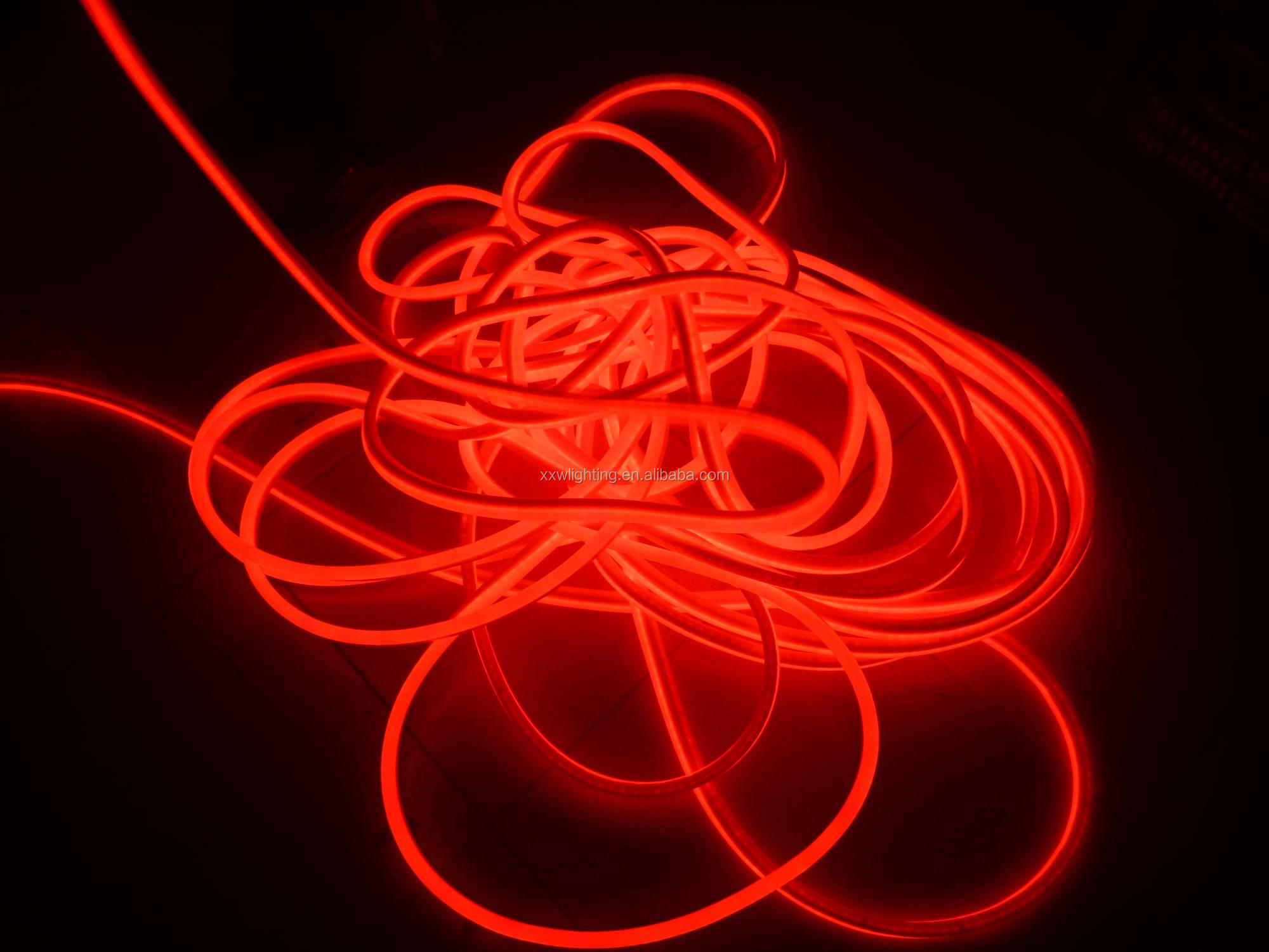 High Bright Flexible LED Neon Rope Light Red Color 220V · image 3