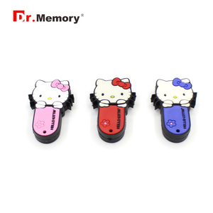 Mini Hello <span class=keywords><strong>Kitty</strong></span> Usb Flash Drive 32Gb Pen Drive 4GB 8GB 16GB 32GB 64GB Phim Hoạt Hình Pendrive Flash Memory Stick Đĩa USB 2.0 - Product Image 3