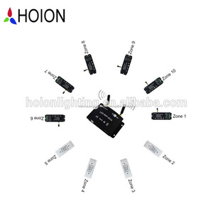 2.4 G Mult zona horaria Led RF inalámbrico de Control remoto con PWM regulador del RGB para la tira del RGB máximo 10 zonas - Product Image 6