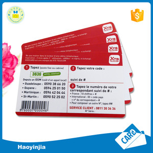 Nhà Máy In Hỗ Trợ Thẻ Gọi Quốc Tế Trả Trước Thẻ Gọi Điện Thoại Theo Yêu Cầu - Product Image 6