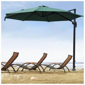 Sombrilla colgante para <span class=keywords><strong>patio</strong></span>, parasol redondo, naranja, grande, roma - Product Image 5