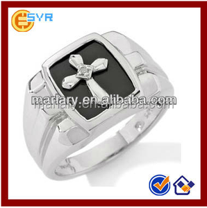 Gothique Crucifix Christian Bague Bijoux - Product Image 1