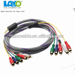 venta al por mayor de sexo chino de vídeo de color rojo la codicia 3 av rca de salida de tv por cable de audio - Product Image 5