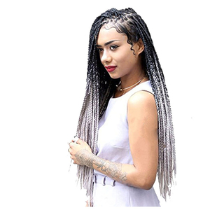 Estensioni per <span class=keywords><strong>Capelli</strong></span> Africani all'Ingrosso per <span class=keywords><strong>Trecce</strong></span>, 80 Colori, 24 Pollici, Colore Ombré, <span class=keywords><strong>Trecce</strong></span> Jumbo Sintetiche - Product Image 2