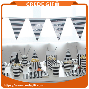 Children's birthday party paper Creative September crockery for kids birthday party supply set - Product Image 4