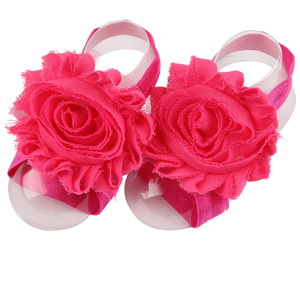Sandales d'été pour bébés filles, style <span class=keywords><strong>pieds</strong></span> nus, avec fleurs, vente en gros - Product Image 3