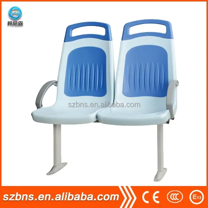 Plastic passenger seat for city bus with blow molding/plastic city bus seat/plastic public bus seat