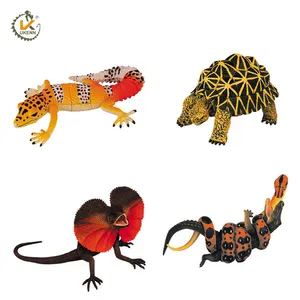 KADIS фриллированная ящерица, 3d пластиковые игрушки с животными