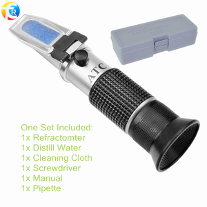 Caja de plástico de mano refractómetro salinidad acuario de <span class=keywords><strong>agua</strong></span> de mar - Product Image 1