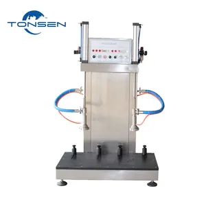 Fully Automatic Liquids/Juice/Buckets/Beer/Cooking Food/Oil Package Machine, Water Detergent Filling Sealing Line, 210L 220L Bi
