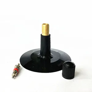 Tubo interno de válvula de neumático para motocicleta, válvula de tubo de varilla de latón a base de goma TR13 TR15