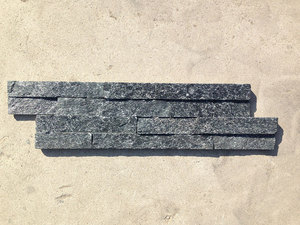 Đá tự nhiên Tấm tường màu đen quartzit Slate gờ - Product Image 6