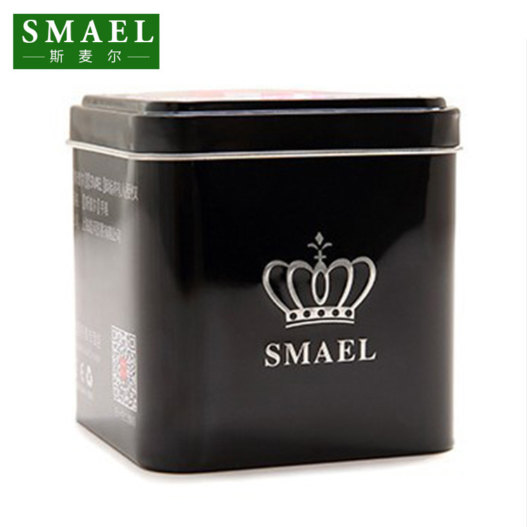 Оригинальная коробка smael для часов, железная жестяная коробка, продается с часами SMAEL