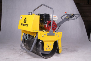 תוף בודד ללכת מאחורי כביש רולר עם גלגל גודל 600mm בשימוש נרחב דחיסת ופילוס קרן