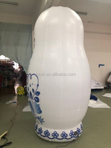 Mooie Matroesjka Opblaasbare Russische Pop Voor Decoraties Gratis Verzending Cartoon Stijl - Product Image 3