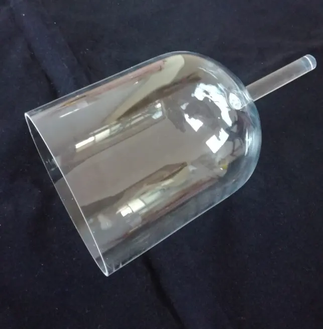 Factory Customized Good Transmittance Hand Held Quartz Crystal Singing Bowl