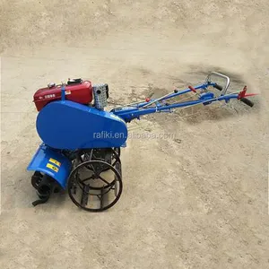 la mejor mano cultivador rotatorio Suppliers-Mini cultivador de máquina de arado manual, los mejores aperos agrícolas
