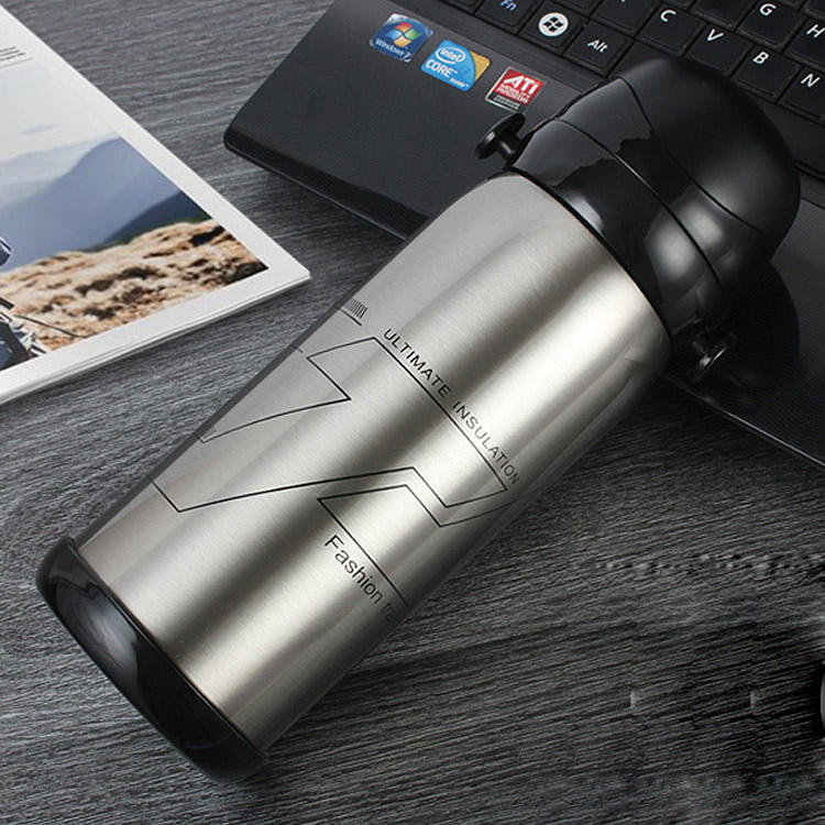 Zogift 2018 Venta caliente <span class=keywords><strong>Amazon</strong></span> venta al por mayor 800 ml de acero inoxidable vacío de doble pared termo de café taza y taza - Product Image 6