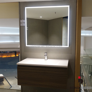 Meilleure vente Design d'usine Armoire de toilette de salle de bain classique avec rangement mural en bois imperméable à l'eau à prix réduit - Product Image 2