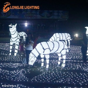 New 2024 nghệ thuật thủ công trang trí nội thất trang trí Flamingo ánh sáng ngoài trời - Product Image 3