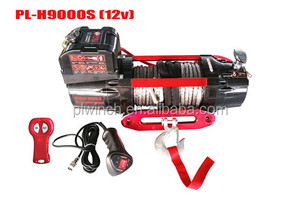 Mingrui — <span class=keywords><strong>treuil</strong></span> <span class=keywords><strong>électrique</strong></span>, <span class=keywords><strong>treuil</strong></span> de tracteur de Jeep avec corde synthétique, 9000lb - Product Image 2