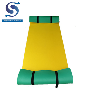 Vente chaude stand up loating mousse de paille natte de plage l'eau de vinyle jouets - Product Image 3