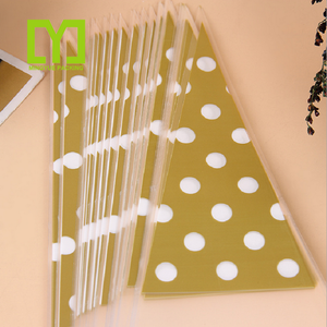 Sacchetti di Plastica Trasparenti a Forma di Cono per <span class=keywords><strong>Dolci</strong></span> di Grado Alimentare, Buste per Popcorn e Pasticceria - Product Image 6